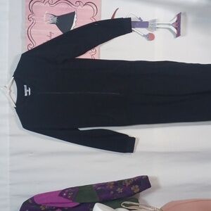 Sleepy heads lady's long johns size w-m in a beautiful black ⚫️ one piece